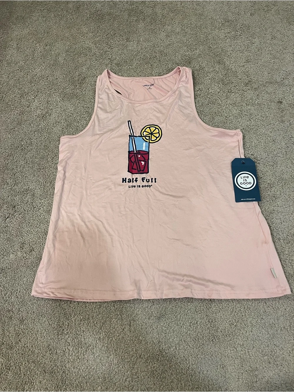 Life Is Good Sleep Tank Top